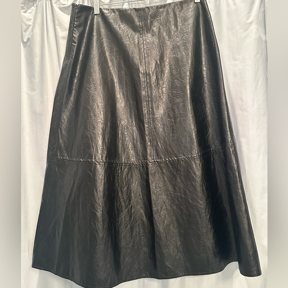 Marella Faux Leather Skirt
